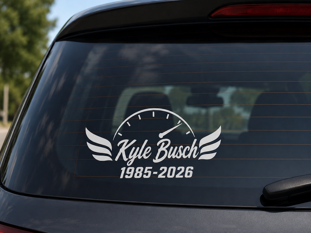 Kyle Busch Memorial Decal
