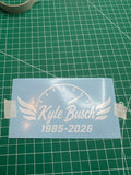 Kyle Busch Memorial Decal