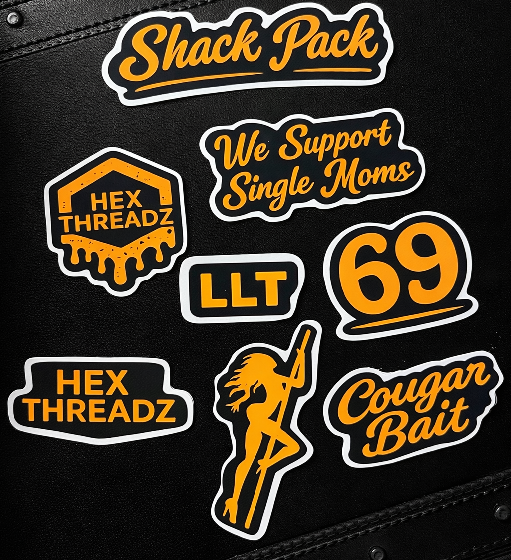 Custom 2" up to 3” Stickers – Upload Your Design